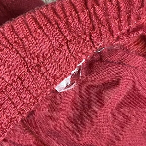 5/$25 Vintage Original Nicole Miller Pink Elastic Waist Shorts  8 - Picture 5 of 8